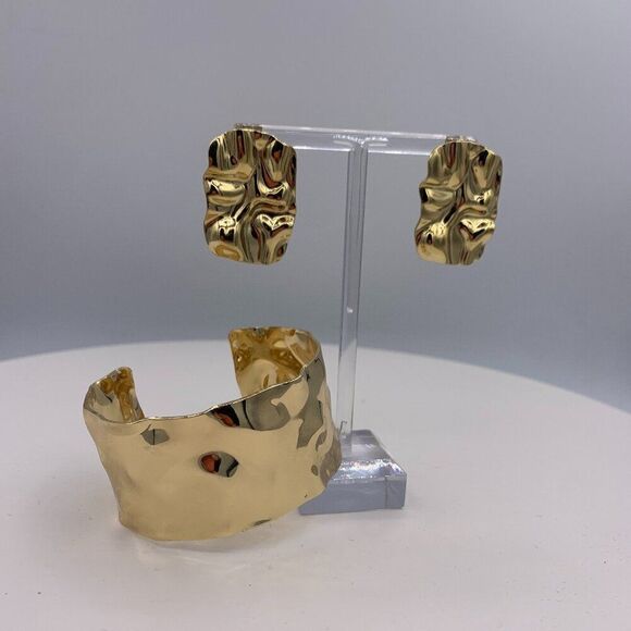 Vintage 3 strand necklace in choker length, real agate and onyx with gold, EUC - Picture 14 of 16